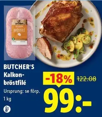 Butcher's Kalkonbröstfile