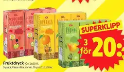 ICA Supermarket Ica frukt dryck erbjuda