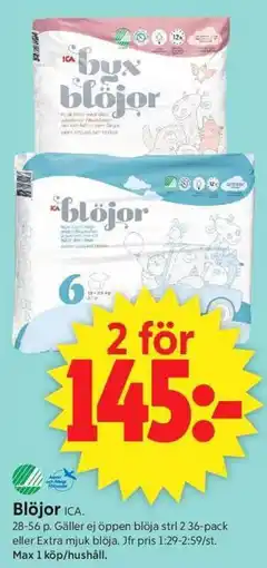 ICA Supermarket Blöjor ICA erbjuda