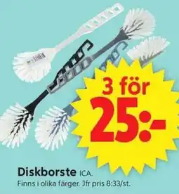 ICA Supermarket Diskborste ICA erbjuda