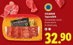 Lidl Sol&mar tapastallrik erbjuda