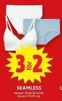 ICA Maxi mywear seamless erbjuda