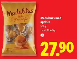 Lidl Madalitas madalenas med apelsin erbjuda