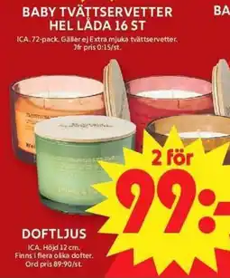 ICA Maxi Ica doftljus erbjuda