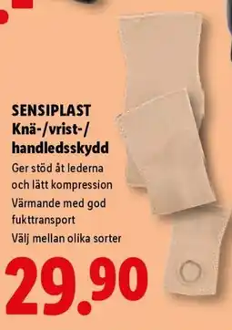 Lidl SensiPlast Knä-/vrist-/handledsskydd erbjuda