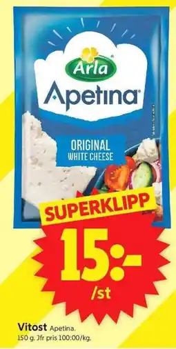 ICA Supermarket Arla Apetina erbjuda