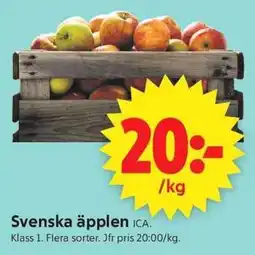 ICA Supermarket Ica svenska äpplen erbjuda