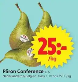 ICA Supermarket Päron Conference erbjuda