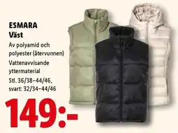 Lidl Esmara Väst erbjuda