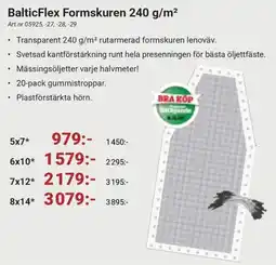 Erlandsons Brygga BalticFlex Formskuren 240 g/m2 erbjuda