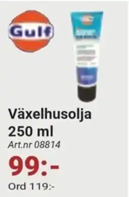 Erlandsons Brygga Gulf Växelhusolja erbjuda
