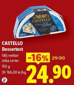 Lidl Castello dessertost erbjuda