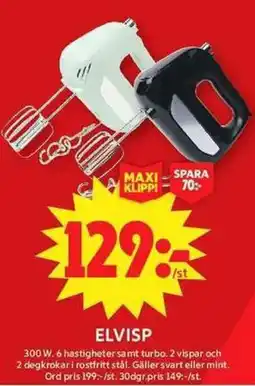 ICA Maxi Elvisp erbjuda