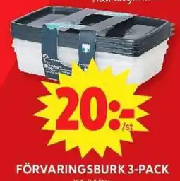 ICA Maxi Ica förvaringsburk erbjuda