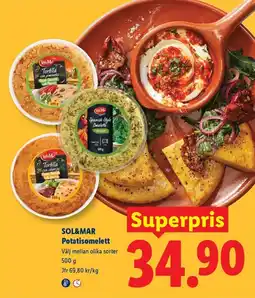 Lidl Sol&Mar Potatisomelett erbjuda