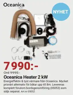 Erlandsons Brygga Oceanica Heater 2 kW erbjuda