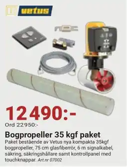 Erlandsons Brygga Vetus bogpropeller 35 kgf paket erbjuda