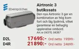 Erlandsons Brygga Eberspächer Airtronic 3 butikssats erbjuda