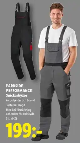 Lidl Parkside performance snickarbyxor erbjuda