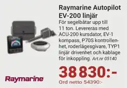 Erlandsons Brygga Raymarine Autopilot EV-200 linjär erbjuda