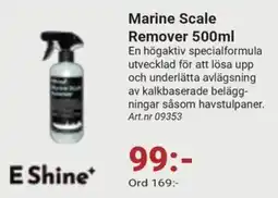 Erlandsons Brygga E Shine+ Marine Scale Remover erbjuda