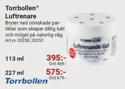 Erlandsons Brygga Torrbollen luftrenare erbjuda