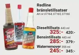Erlandsons Brygga Redline bränsletillsatser erbjuda