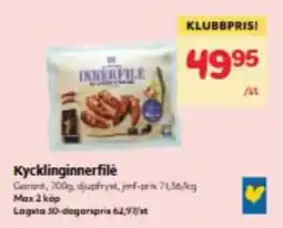Hemköp Kycklinginnerfilé erbjuda