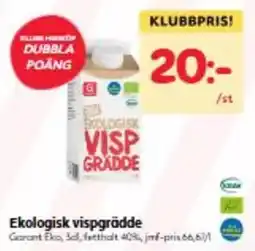 Hemköp Garant vispgrädde erbjuda