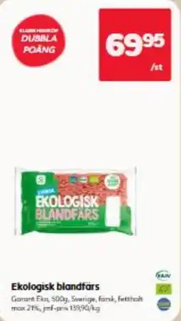 Hemköp Värmlands ekologisk blandfärsk erbjuda