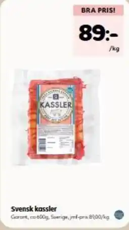 Hemköp Kassler erbjuda