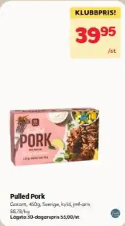 Hemköp Garant Pulled Pork erbjuda