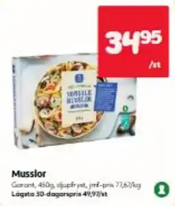 Hemköp Musslor erbjuda