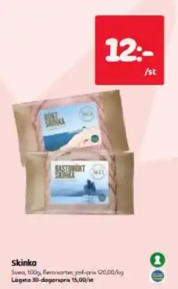 Hemköp Svea skinka erbjuda