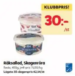 Hemköp Skagenröra Räksallad erbjuda