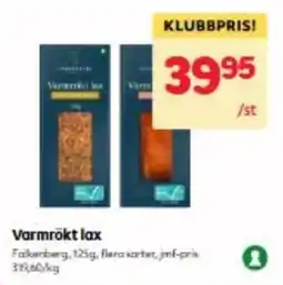 Hemköp Varmrökt lax erbjuda