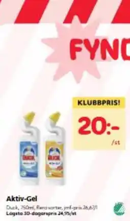 Hemköp Duck Aktiv-Gel erbjuda