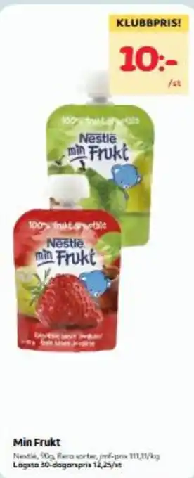 Nestle min Frukt