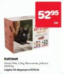 Hemköp Smart Pets kattmat erbjuda