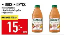 Matdax Brämhults juice erbjuda