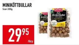 Matdax Scan miniköttbullar erbjuda