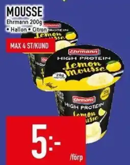Matdax Ehrmann mousse erbjuda