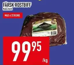 Matdax Naturkott färsk rostbiff erbjuda