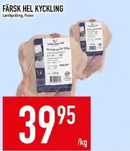 Matdax Lantkyckling färsk hel kyckling erbjuda