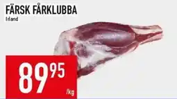Matdax Färsk fårklubba erbjuda