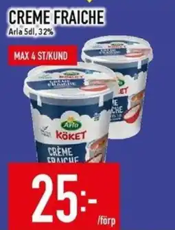 Matdax Arla crème fraiche erbjuda