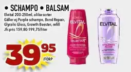 Matdax Elvital schampo balsam erbjuda
