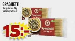 Matdax Kungsömen spaghetti erbjuda