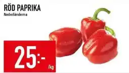Matdax Röd paprika erbjuda