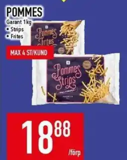 Matdax Garant pommes strips erbjuda